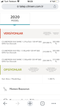 1 AĞUSTOS OTOMOBİL ZAMLARI (GÜNCELLENEN FIYATLAR ILK MESAJA EKLENDI)