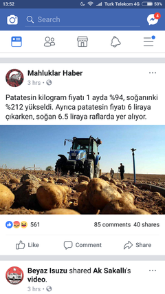 Hala savunuyorsunuz, yazıklar olsun: Soğan ve patates