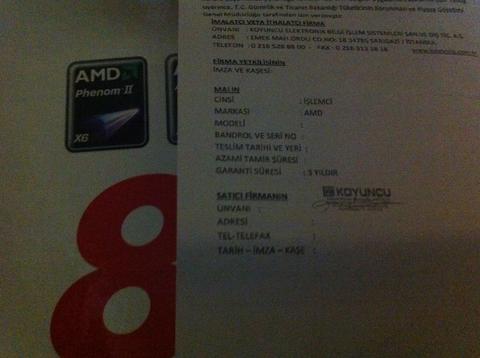 SATILMISTIR.. Garantili x4 965 + Gigabyte 870a-UD3 FULL KUTULU-SORUNSUZ SET