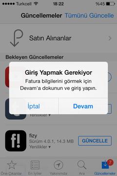  Iphone/AppStore ACIL YARDIM -Ödeme yönteminiz reddedildi. Lütfen başka ödeme yöntemi girin???????