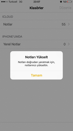  Notları Yükseltin