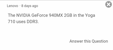 Lenovo Yoga 710 14' Ultrabook - Skylake-NVIDIA GT940MX (2016)