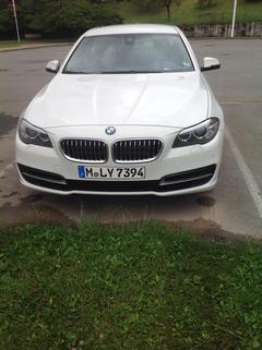  Bmw 5.20d ile Almanya FRansa İsviçre