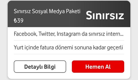 Vodafone Pass Paketler Değişti! (Yeni isim ve fiyatlandırma)