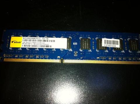 2X2gb ddr3 1333mhz rem 2adedi 45 TL