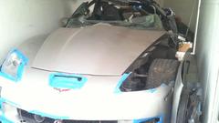  TT corvette Z06 Kazası-Yine texas mile