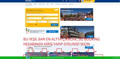 Booking.com 50 $'a kadar %50 indirim