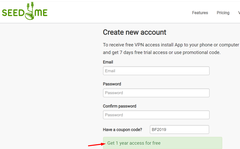 Ücretsiz 1 Yıl Lisans Seed4.me VPN (PC, Android, IOS)