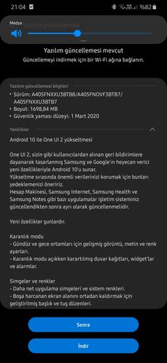 Samsung Galaxy A40 [ANA KONU] {ANDROİD 10}