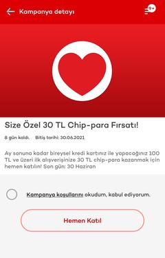 Axess 100lira harca 30 chippara (KİŞİYE ÖZEL)