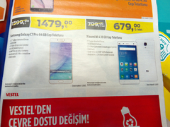  Huawei p10 lite 1249₺ Migros 16 kasım