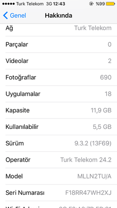 Apple iPhone SE (1. nesil)  [ANA KONU]