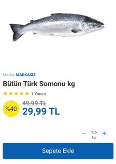 Carrefoursa - Türk Somonu 59,99TL