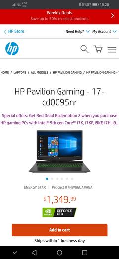 HP Gaming bilgisayarlarda RDR2 hediyesi
