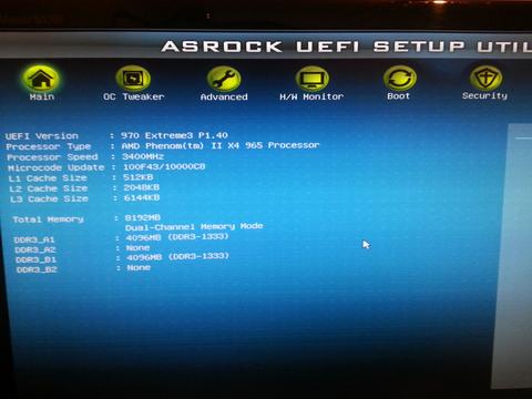 Asrock uefi setup utility format için bios ayarı