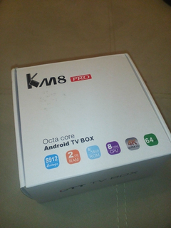  KM8 PRO TV Box İnceleme (Amlogic S912 8 çekirdek-4K-Android 6.0- 2G/8G-BT-Wifi)