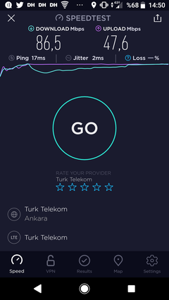 TÜM OPERATÖRLER 4,5G HIZ TESTİ [ANA KONU] 5G YE DOĞRU ADIM ADIM