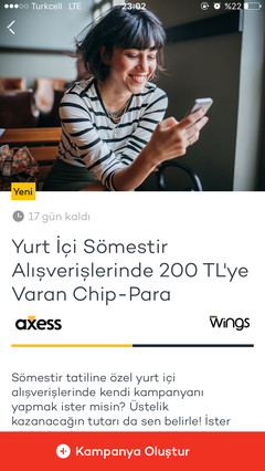 AXESS Sömestir Kampanyası! 200 TL'ye Varan Chip Para! (BİTTİ)