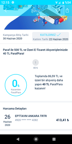 Paraf eptavm 250 ye 30 paraf para