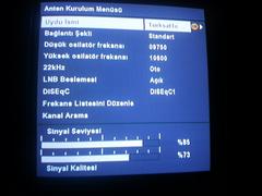  DigiTürk DCR DT 9002 Uydu Alıcısı Türksat 4A Kurulum