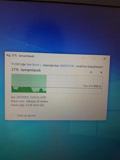 James Donkey JD960 960GB yazma hızı sıkıntısı.