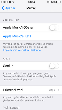 İTUNES'E ATILAN MP3'LERİ DİNLEME?