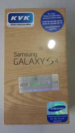  Sıfır Kutusunda Samsung S4 KVK Garantili