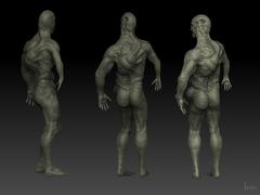  zbrush çalışması (sculpt)