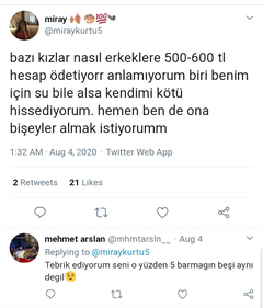 Maço Erkek Seven Kızın Paylaşımı