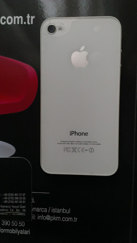 İphone 4 beyaz garantili