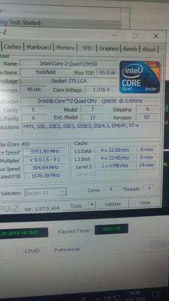 Intel Core Q9650 Overclock