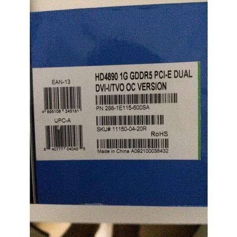 ÇOK UYGUN FİYATA SAPPHİRE HD4850 1GB DDR3 VE HD4890 1GB DDR5-60-80TL