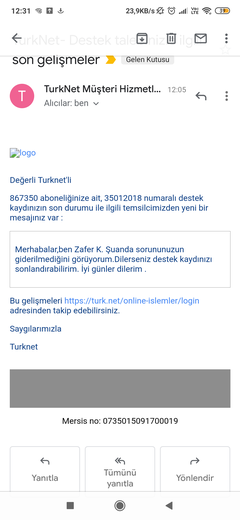 Türknet Durum: Offline VAE: Açık