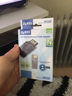  Sıfır ZyXeL 300mbps Kablosuz N Usb Adaptör