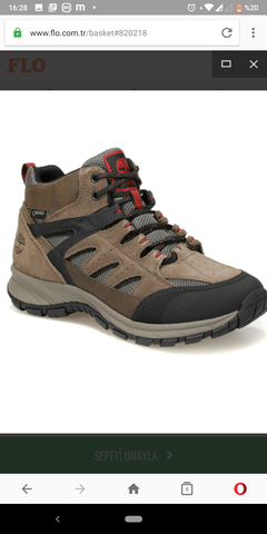 BİTTİ. Timberland GTX Erkek Bot 272 TL 42 No 