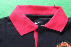  ## Manchester United Siyah Polo Yaka T-Shirt ##