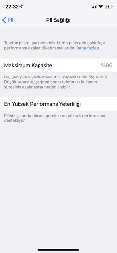 Pil Sağlığımızı paylaşıyoruz (iOS 11.3)