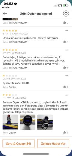 Dyson V15 Detect Absolute 14.999 TL Dyson Türkiye
