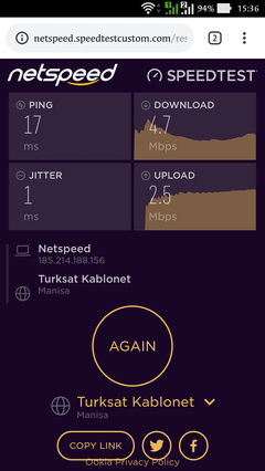 NetSpeed başvuru formu hk.