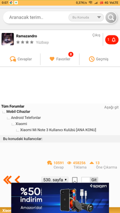 Xiaomi Mi Note 3 Kullanıcı Kulübü [ANA KONU]