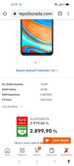 Xiaomi Redmi note 9 pro N11 de mobile özel 2889 (sadece yeşil)