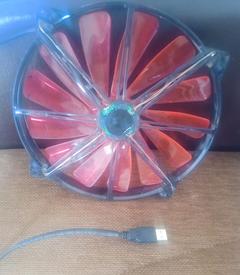 Aerocool  20cm Kırmızı LED'li ve değişik markalar da 12/14cm fanlar 