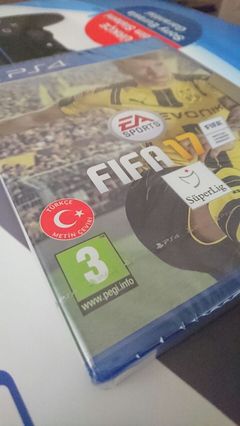  Fifa 17 PS4 Sıfır Jelatininde TÜRKÇE