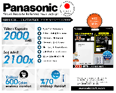 Panasonic Eneloop Lite Standart Pro Piller ve Nitecore, Xtar, Opus, Liitokala Pro Şarj Cihazları