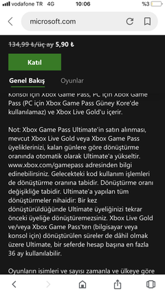 Game Pass [ANA KONU]