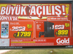  Konya Gold'da açılışa özel Ps4 999 TL! +Vip Hizmet Paketi.