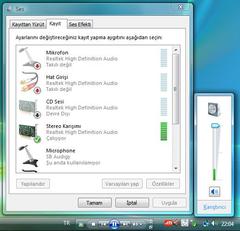  Windows 7 Stereo Mix (Karşıya Müzik Dinletme Olayı)