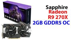 (SATILIK) Sapphire Amd Radeon R9 270X Dual-X OC 2GB 256Bit GDDR5