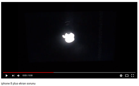 İphone 8 Plus ekran sorunu