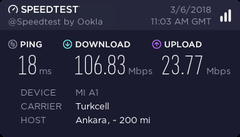 anlık internet hızlarınız neler? (ssli)